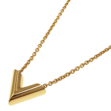 Louis Vuitton Gold Metal LV & Me Letter Pendant Necklace – OPA Vintage