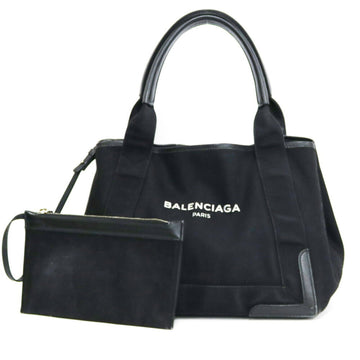 Balenciaga Handbag Navy Hippo Black Ladies