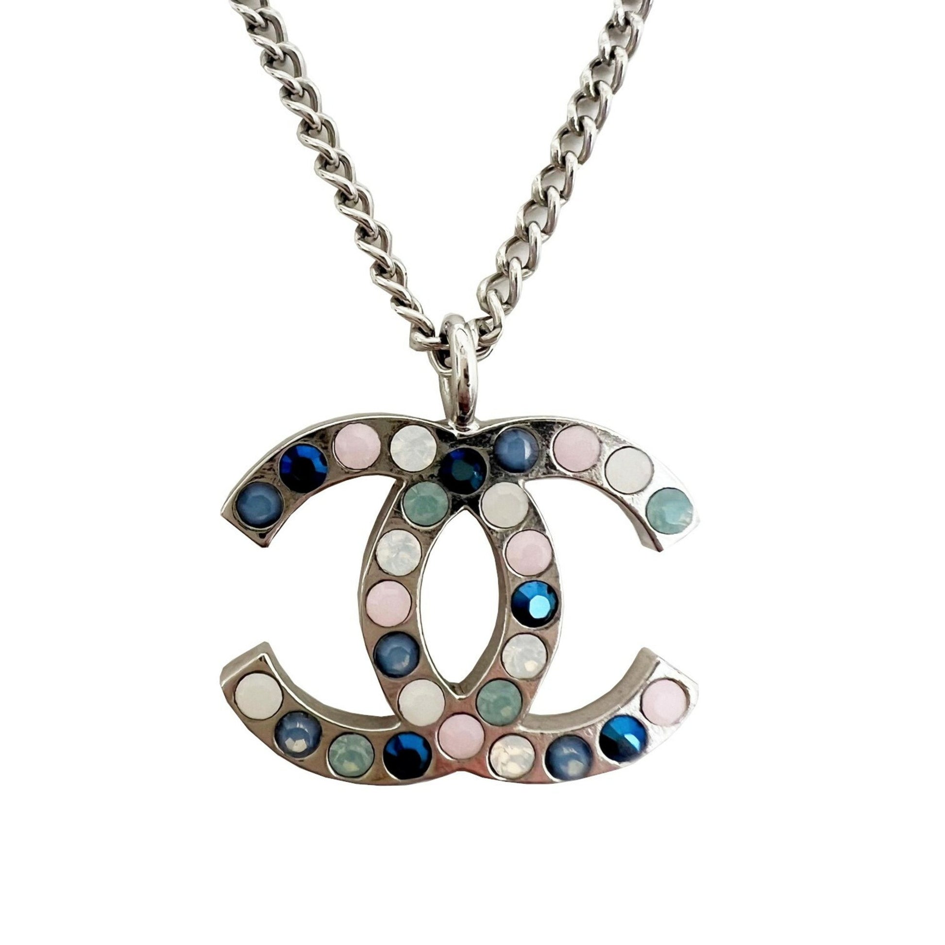 Chanel necklace here mark multi-stone C07 ladies