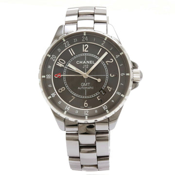 CHANELWatch  J12 Chromatic GMT Gray Dial Date 41mm Men's AT Automatic H3099