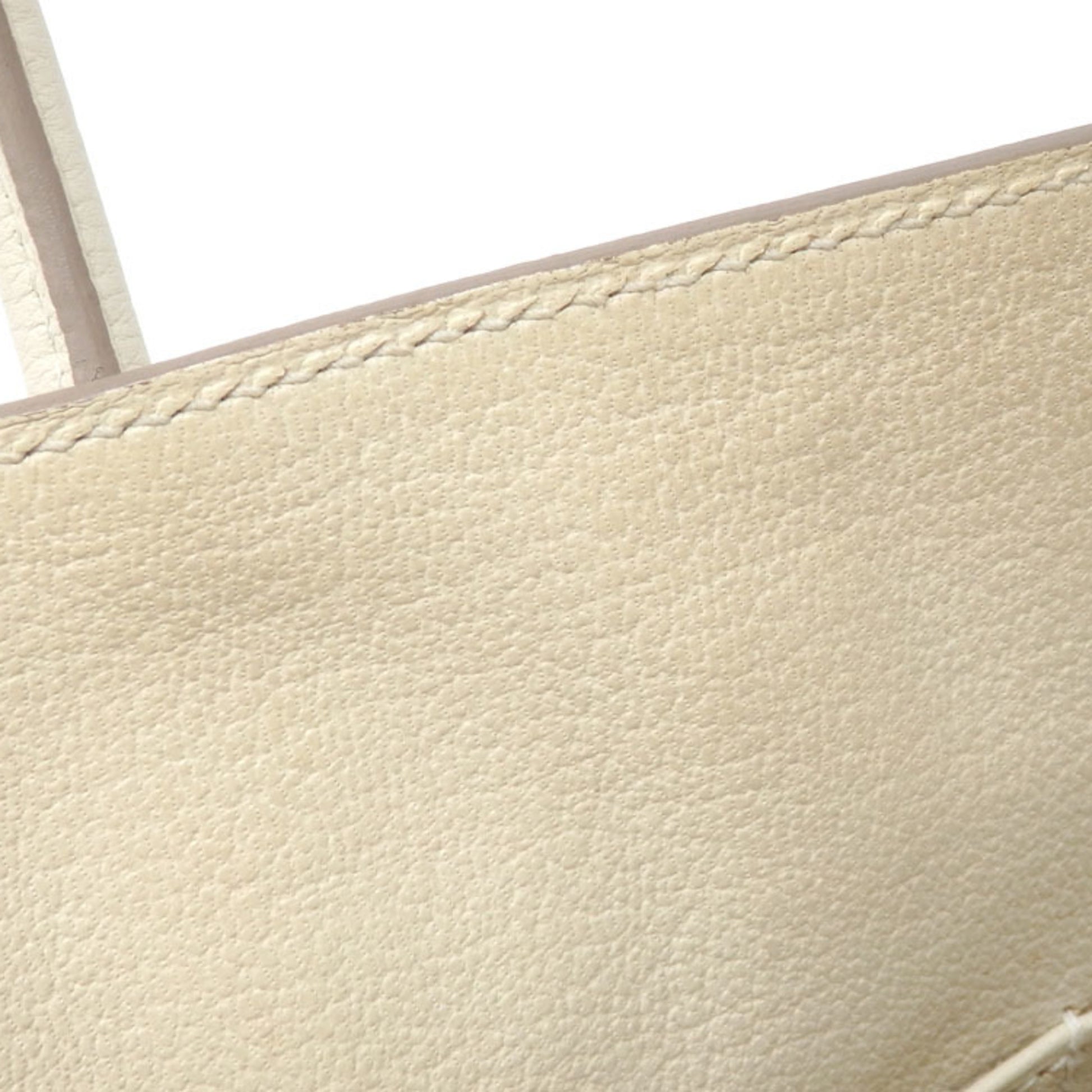 Hermès - Authenticated Birkin 25 Handbag - Leather Grey for Women, Never Worn