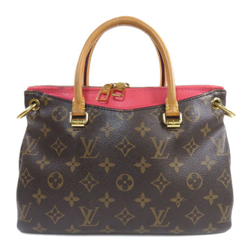 Louis Vuitton M41734 Pallas BB Monogram Handbag Canvas Ladies