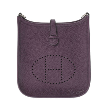 Hermes Evelyn TPM Cassis U Engraved (around 2022) Women's Taurillon Clemence Shoulder Bag