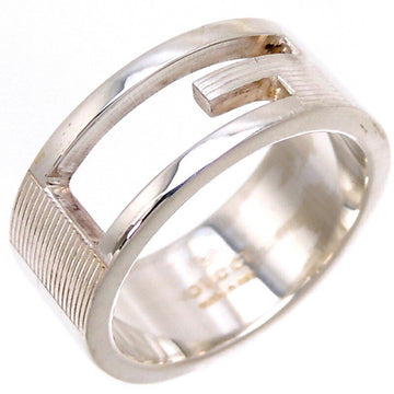 GUCCI SV925 G Women's/Men's Ring Silver 925 No. 13