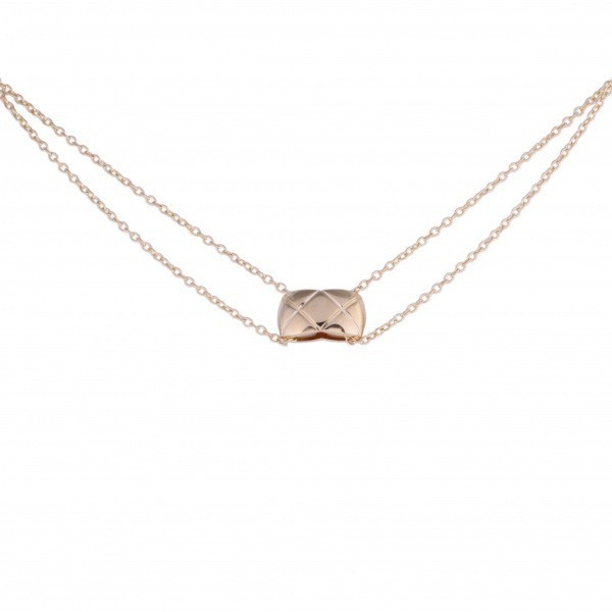 CHANEL Collection Coco Crush K18PG Pink Gold Necklace