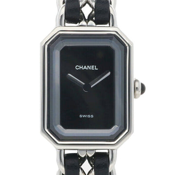 CHANEL Premiere M Watch Stainless Steel Quartz Ladies Bracelet