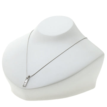 TIFFANY Atlas bar diamond necklace K18 white gold Ladies &Co.