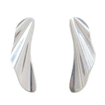 TIFFANY&Co.  Earrings Jewelry Accessories Silver Plated Curve Elsa Peretti High Tide SV925 Elegant