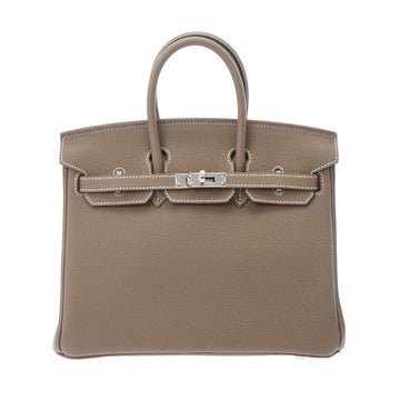 Hermes Birkin 25 Etoupe B Engraved (around 2023) Ladies Togo Handbag