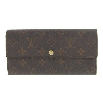 Louis Vuitton Monogram Portefeuille Sara Hook Attached Long Wallet Classic M61734