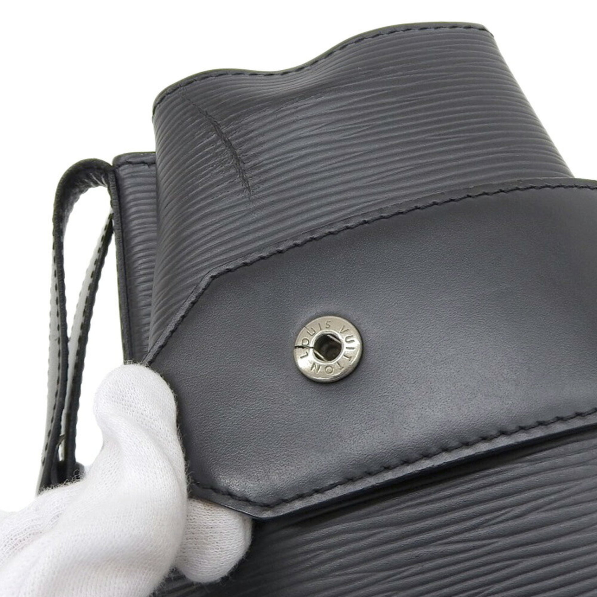 LOUIS VUITTON Shoulder Bag M80155 Sac de Paul Epi Leather Black Black –