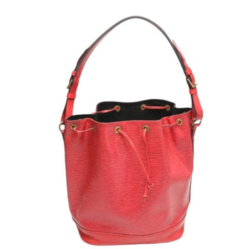 LOUIS VUITTON Drawstring Type Epi Petit Noe M44107  Castellian Red Shoulder Bag LV