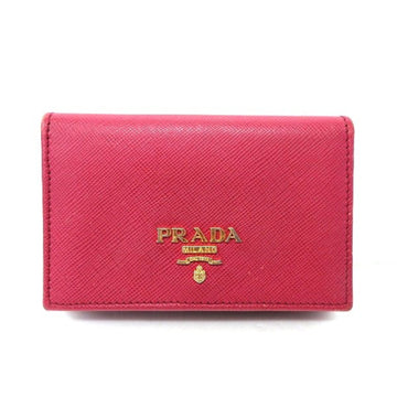 PRADA 1M122 brand accessory business card holder pass case ladies