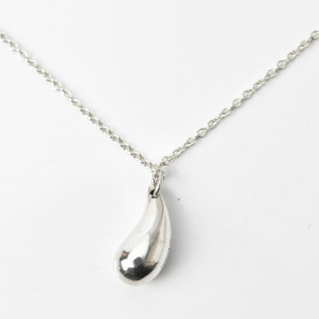 TIFFANY necklace pendant silver &Co. Elsa Peretti teardrop