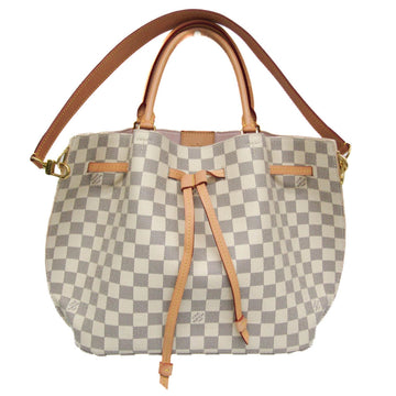 LOUIS VUITTON Damier Girolata N41579 Women's Handbag Azur