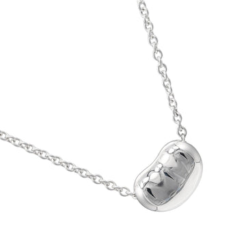 TIFFANY&Co. Bean Necklace Current Design Silver 925 Approx. 2.5g Women's