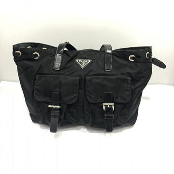 PRADA VERA NERO BR3257 handbag nylon tote bag black