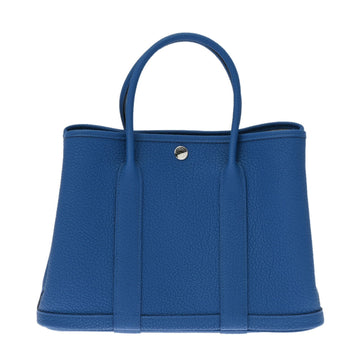 Hermes Garden TPM Blue Electric Palladium Metal Fitting Z Engraved (around 2021) Women's Negonda Handbag