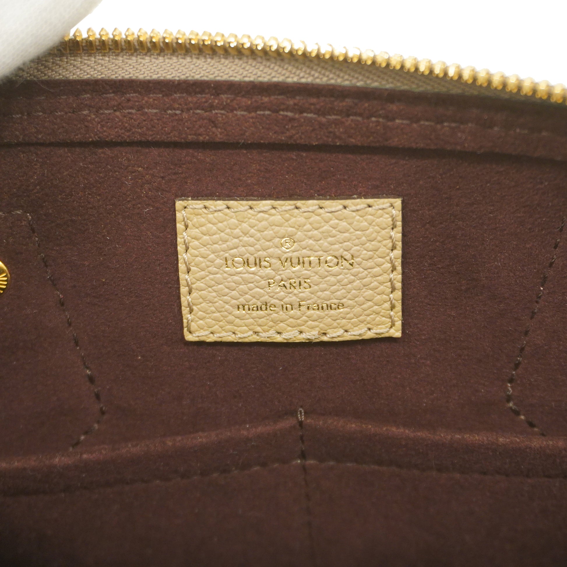 LOUIS VUITTON Neo Alma PM 2way Handbag M44885 leather Beige Tourterelle  Used