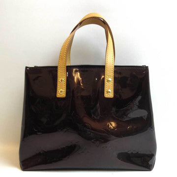 LOUIS VUITTON Bag Lead PM Amaranto Dark Purple Handbag Mini Tote Women's Monogram Verni M91993 LOUISVUITTON