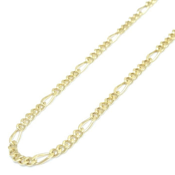 BVLGARI Design Chain Necklace 40cm 6.4g K18YG Yellow Gold 291058