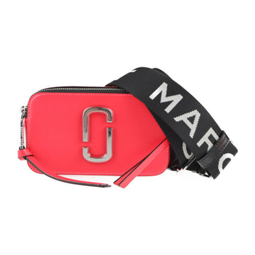 MARC JACOBS mark Jacobs snapshot shoulder bag M0014503 leather hot pink silver metal fittings