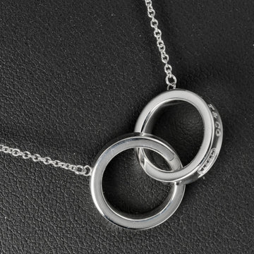 TIFFANY 1837 Interlocking Circle Necklace Silver 925