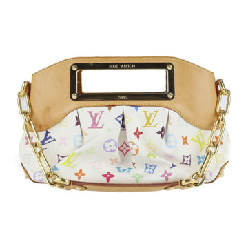 LOUIS VUITTON Judy PM Handbag M40257 Monogram Multicolor Leather Bron Semi-Shoulder Bag One Shoulder