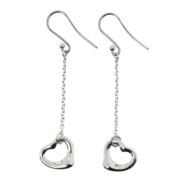 TIFFANY&Co. Open heart earrings drop silver 925 approx. 1.95g