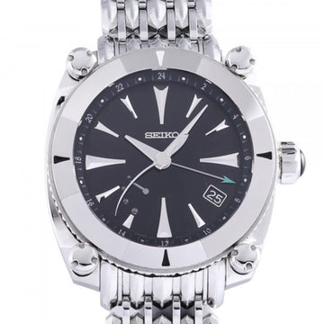 SEIKO galante SBLA051 black dial watch men's