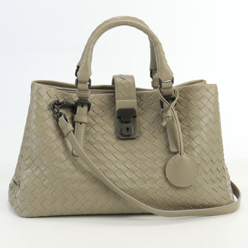 BOTTEGA VENETABOTTEGAVENETA  Small Rome Bag Intrecciato 337303 Handbag Leather Ladies