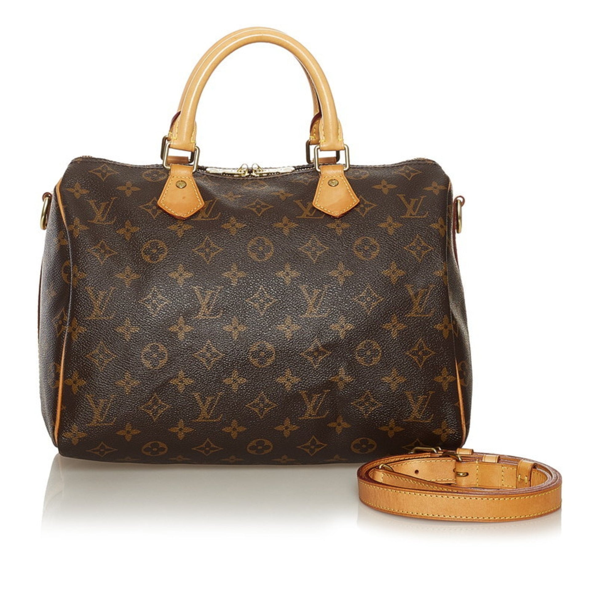 Louis Vuitton Monogram Speedy Bandouliere 30 Handbag Shoulder Bag M411