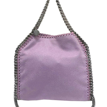 Stella McCartney Falabella Mini Chain Shoulder Fake Leather Pink Purple 2WAY Bag 371223 Ladies