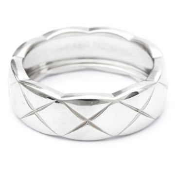 CHANEL Coco Crush Ring White Gold [18K] Fashion No Stone Band Ring Silver