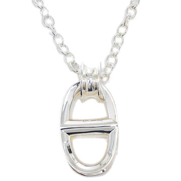 Hermes Response Necklace Silver SV925 LG size