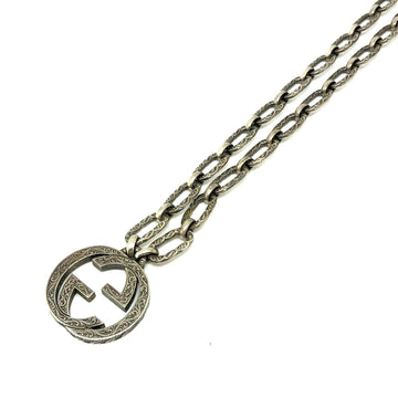 GUCCI Interlocking G Necklace 524890 Ag925 SILVER Silver Men's ITQBN33OY2Z4 RM4947D