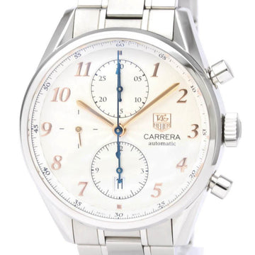 TAG HEUER Carrera Heritage Calibre 16 Chronograph Steel Watch CAS2112 BF553026