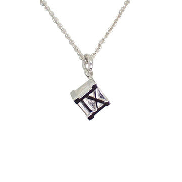 TIFFANY/  925 atlas cube pendant / necklace