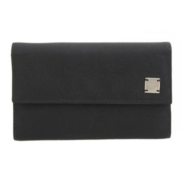 FENDI logo tri-fold wallet black