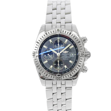 Breitling Chronomat Evolution A13356 Chronograph Men's Watch Date Gray Dial Automatic