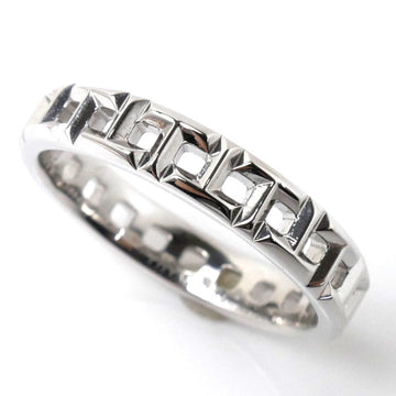 TIFFANY&Co.  K18WG White Gold T True Narrow Ring 62508213 No. 7.5 2.8g Women's