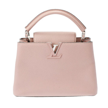LOUIS VUITTON Capucines BB Bag Magnolia M94635 Women's Taurillon Leather Handbag