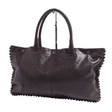 BOTTEGA VENETA bag tote intrecciato calf leather men's brown