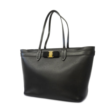 SALVATORE FERRAGAMOAuth  Vara Shoulder Bag Women's Leather Shoulder Bag Black