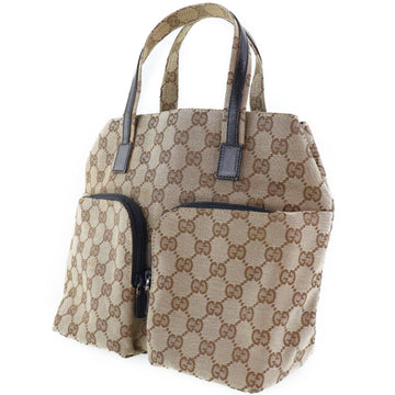 Gucci 002-1080 GG Canvas Beige Women's Tote Bag