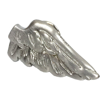 HERMES Talisman Ale Pegasus Pin Brooch H077195FB-00 Badge Palladium Plated Silver Color