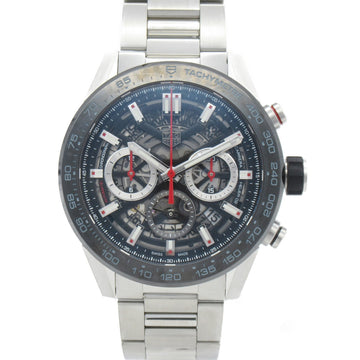 TAG HEUER Carrera Chronograph Wrist Watch watch Wrist Watch CBG2A10 Mechanical Automatic Black Stainless Steel CBG2A10