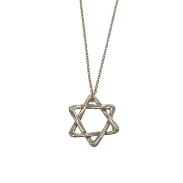 TIFFANY&Co.  Necklace Star of David SV925 STERLING Silver Women's