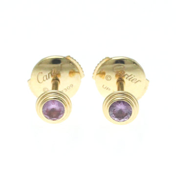 CARTIER Saphirs Legers Sapphire Pink Gold [18K] Stud Earrings Pink Gold