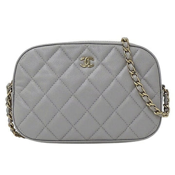 3ac2857-e] Auth Chanel Shoulder Bag Matelasse Chain Shoulder